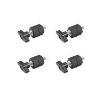 HDI - Set di 4 attacchi per coprimotore a lunga durata, con dadi a farfalla, compatibili per Citroen Berlingo C4 C5 Xantia Xsara e Peugeot 206 306 307 406 607 806 Expert OEM 0137F6 13711