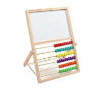 HDICUHNANU Abaco Calcolatrice Soroban Abaco da Disegno con Cornice in Legno Multiuso A 6 File Cornici for Il Conteggio for L'apprendimento Precoce Educativi Prescolari