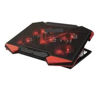 HDICUHNANU Base di raffreddamento da Gaming Raffreddatore For Laptop Da Gioco Con 5 Ventole Silenziose, Adatto A 12-19 Pollici, Altezza Regolabile per PC Notebook
