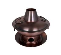 HDICUHNANU Hot Pot Shabu Pot Pentole per Cucinare Pentola A Carbone Calda in Rame for Camino Adatta for La Famiglia in Multi Functional(36cm)