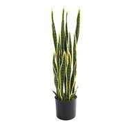 HDICUHNANU Piante Oornamentali Pianta Tropicale Di Sansevieria Albero Artificiale Soggiorno Ufficio Decorazione In Vaso Simulazione Finto In Stile Nordico Fake Trees(95cm)