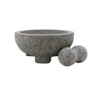 HDICUHNANU Set Mortaio con Pestello Aglio e Noci Mortaio in Granito, Frantoio for Aglio, for Ciotole, Set di Pestelli Moderni E Semplici Macina Spezie Manuale