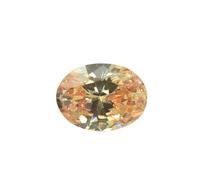 HDJSDB 2x3,0 mm ~ 13x18 mm 5A CZ taglio ovale gemme sintetiche sfuse zirconia cubica per gioielli - Champagne - 2x3,0 mm (20 pezzi)