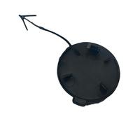 HDKEAN Auto Paraurti Anteriore Gancio di Rimorchio Gancio Occhio Tappi di Ricambio Occhio di Rimorchio Tappi Per Fiesta 2012-2017, Nero, Plastica, Moderno
