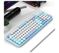 HDkxbf Tastiera Tastiera da gioco Prova il massimo piacere di gioco, silenzioso ed efficiente: tastiera da gioco sussurrata e confortevole ed ergonomica(H)