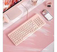 HDkxbf Tastiera Tastiera Da Gioco Prova Il Massimo Piacere Di Gioco, Silenzioso Ed Efficiente: Tastiera Da Gioco Sussurrante Dal Comfort Ergonomico(D)