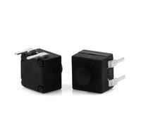 HDKYSWBUEJ 10pc YT-8008-112YB Two-Foot Bending Flashlight Switch on And off 8 * 8 Key Self-Locking Button