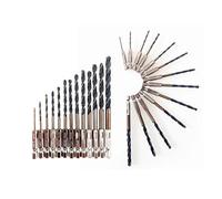 HDKYSWBUEJ 1pcs High Speed Steel 1/4 Hex Shank Twist Drill Bit Wood Metal Hole Cutter Core Drilling Tool Cobalt Twist Drill Bits 4.8m HDKYSWBUEJ