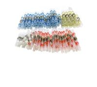 HDKYSWBUEJ 240 Pezzi Terminali a crimpare termorestringenti Saldatura Sigillatura Connettori elettrici Kit di Giunzione Cavi for Auto