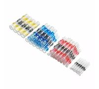 HDKYSWBUEJ 450 Pezzi terminali di Testa Impermeabili Manicotto di Tenuta for Saldatura connettori for Cavi termorestringenti Filo di Giunzione Isolato Set di Cavi in Scatola