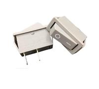 HDKYSWBUEJ 5pc TH2 T55 120 Boat-Type Switch Two-Pin Two-Position Rocker Power Switch 15A250V