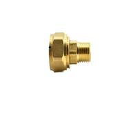 HDKYSWBUEJ Fit 20/25mm ID/OD PEX-al-PEX Tube x 1/2" BSPP Male Brass Pipe Fitting Coupling Connector Adapter