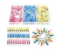 HDKYSWBUEJ Kit da 120 Pezzi M5 connettori ad Occhiello termorestringenti for Cavi elettrici, terminali a crimpare, connettori a Testa 22-10AWG