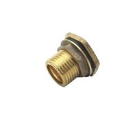 HDKYSWBUEJ Raccordo Girevole a Chiave Singola Allentata con Dado da 1/2" Maschio BSP in Ottone for Tubo, connettore for Serbatoio dell'Acqua