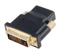 HDMI 19 Pin Female Femmina to DVI 24+1 Pin Male Maschio Adapter Adattatore Video