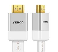 HDMI 2.0 Cavo Piatto Sottile 4K UHD Ultra HD 3D Ethernet Arc Cec High Speed HDTV