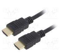 HDMI 2.0 HDMI spina,su entrambi il lati PVC Cavo 1m nero
