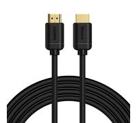 HDMI-2.0-Kabel Baseus, 4K 60Hz, 3D, HDR, 18Gbps, 3m, schwarz