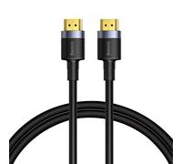 HDMI-2.0-Kabel Baseus Cafule, 4K, 3D, 1m (schwarz-grau)