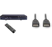 HDMI-579, Lettore DVD-MPEG 4 Con Uscita HDMI E Ingresso USB, Nero & Digitus AK33