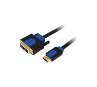 HDMI-DVI-Kabel Anschl.