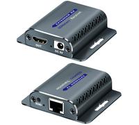 HDMI Extender 60m/196Ft RJ45 to HDMI Extender With POC 1080p EDID Support for
