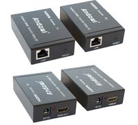 HDMI EXTENDER ETHERNET CAVO DI RETE LAN OVER CAT5E CAT6 60 METRI HDMI 3D 1080P