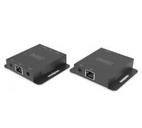 DIGITUS DS-55519 Estensore HDMI - UHD 4K 30 Hz - 40 m tramite cavo LAN - Set: Trasmettitore e ricevitore - Loop-Out, IR Infrarossi - HDMI 1.4 e HDCP 1.4