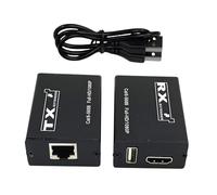 HDMI KVM USB Extender Over Ethernet Cat6 1080P fino a 30M per DVR NVR Camera