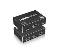HDMI Splitter 1 in 3 Out - 4K Split HDMI 1 Ingresso 3 Uscite Alluminio distributore 1 Sorgente di Segnale Condivide 3 Display supporta 3D 1080P Per Lettori DVD console di gioco
