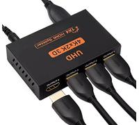 HDMI Splitter 1 in 4 Out 4K 3D 1080P HDMI Adattatore 1 a 4 Way Box Hub 1x4 cavo per PS4, Xbox, LED, LCD, DVD, lettore, HDTV, proiettori