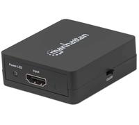 Manhattan 207652 HDMI Video Splitter - Video Splitters (HDMI, Gold, 0.7 m, 1920 x 1200 Pixels, 480i,480p,576i,576p,720p,1080i,1080p, 225 MHz)