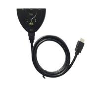 HDMI Switch 3 in 1 Interruttore HDMI Selettore Splitter Manuale 3 Ingressi a 1 Uscita Hdmi Switcher