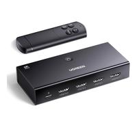 HDMI Switch 4K 60Hz 3 in 1 Out Switch HDMI 1080P UHD 3D Dolby Atmos Con Telecoma