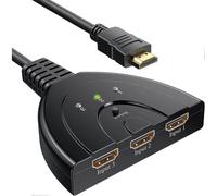 Hdmi Switcher Gana, Hdmi Switcher, 3 In 1 Hdmi Splitter