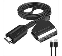 Hdmi To Scart Cable 1 Meter Long Direct Connection Convenient Conversi Fk-HAOY