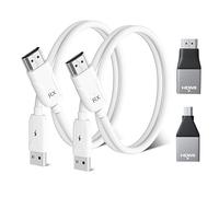 HDMI Wirelees Trasmettitore e Ricevitore, Extender Wireless Hdmi Supporta 2.4/5GHz Streaming Video/Audio/File, 165Ft/50M Portata Streaming Video Audio da laptop, PC a HDTV Proiettore