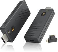 HDMI Wireless, FAIRBEE 4K Trasmettitore e Ricevitore HDMI Wireless, 98FT wireless H-DMI Extender Kit, Supporta 16TX a 1RX, Plug&Play, Trasmissione Radio H-DMI Streaming Multimediale Video/Audio Per