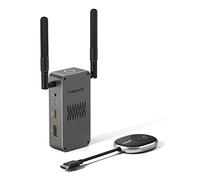 HDMI Wireless, Lemorele trasmettitore e ricevitore HDMI senza fili, trasmissione wireless HDMI 165FT/50M Supporta 1 RX a 8 TXS, Ricevitore di streaming audio video FHD 1080P al monitor/proiettore