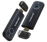 HDMI Wireless, Lemorele Wireless HDMI Transmitter and Receiver 165FT/50M Supports 2.4/5GHz Streaming Video/Audio/File from Computer, Laptop, PC, Camera, Blu-ray to Projector/Monitor/HDTV