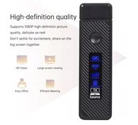 HDMI Wireless Stesso schermo Proiettore 1080p 50M Videoter Ricevitore Video BLK