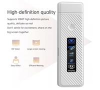 HDMI Wireless Stesso schermo Proiettore HD 50M Videoter Ricevitore Video Bianco