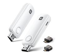 HDMI Wireless Transmitter and Receiver 165FT, Low-Latency 5G+2.4G, 4K Decode 1080P Out, Plug&Play Wireless Display Extender Adapte for Streaming Video Audio to TV/Projector/Monitor from Laptop/PC/Box