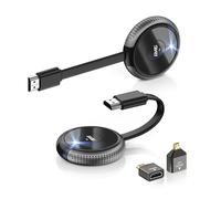 HDMI Wireless Trasmettitore e Ricevitore 4K/5.8G, HDMI Senza Fili Wireless Transmitter Receiver Estensore, 165FT/50M Audio Video per Laptop/TV Box/Camera/PS a HDTV/Monitor/Proiettore