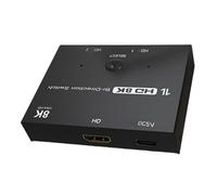 HDMIcompatible 2.1 Switcher per l'elaborazione dei segnali 8K@60Hz che sostiene le risoluzioni estese 4K@120Hz