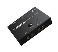 HDMIcompatible 2.1 Switcher per l'elaborazione dei segnali 8K@60Hz che sostiene le risoluzioni estese 4K@120Hz