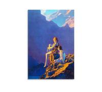 HDMMXEN Maxfield Parrish Paintings, poster artistico da parete per camera da letto, decorazione per la casa, quadri su tela, 60 x 90 cm