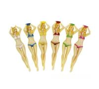 HDOYTXXM 1 pallina da golf in plastica, divertente e bella, da donna, campi da golf, treno, accessorio per allenamento