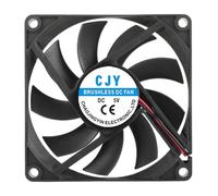 HDOYTXXM 1 Ventola Raffreddamento silenziosa da 80 mm 5 V / 12 V / 24 V per Case del Computer CPU Radiatore Gestione Termica Accessori Ventola Raffreddamento Cornice Rotonda