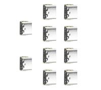 HDOYTXXM 10 moduli di ricarica per batteria Smart 18650, ingresso USB C con protezione da sovracorrente e modulo batteria portatile Power